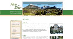 Desktop Screenshot of ferienhaus-ebner.de