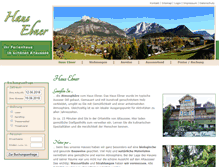 Tablet Screenshot of ferienhaus-ebner.de